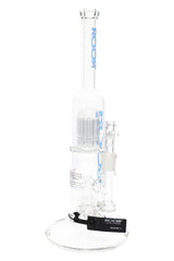 ROOR Tech 14″ Straight Shooter Bong – Tree-to-Showerhead Perc (Glass-on-Glass) - Discreet Smoker