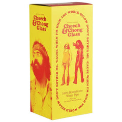 Cheech & Chong Glass Parked Beaker Bong - 15" / 14mm F - Discreet Smoker