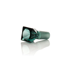 Jane West: Twenties Collection 14mm Bowl - Teal - Discreet Smoker
