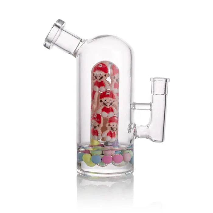 Fun Capsule Rig Glass Water Pipe - Discreet Smoker
