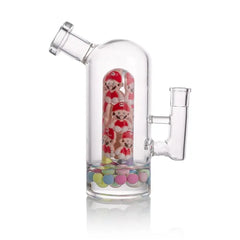 Fun Capsule Rig Glass Water Pipe - Discreet Smoker