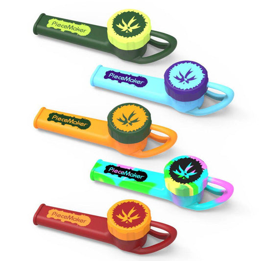 Piecemaker Karma Go Silicone Pipe - 4" / Colors Vary - Discreet Smoker