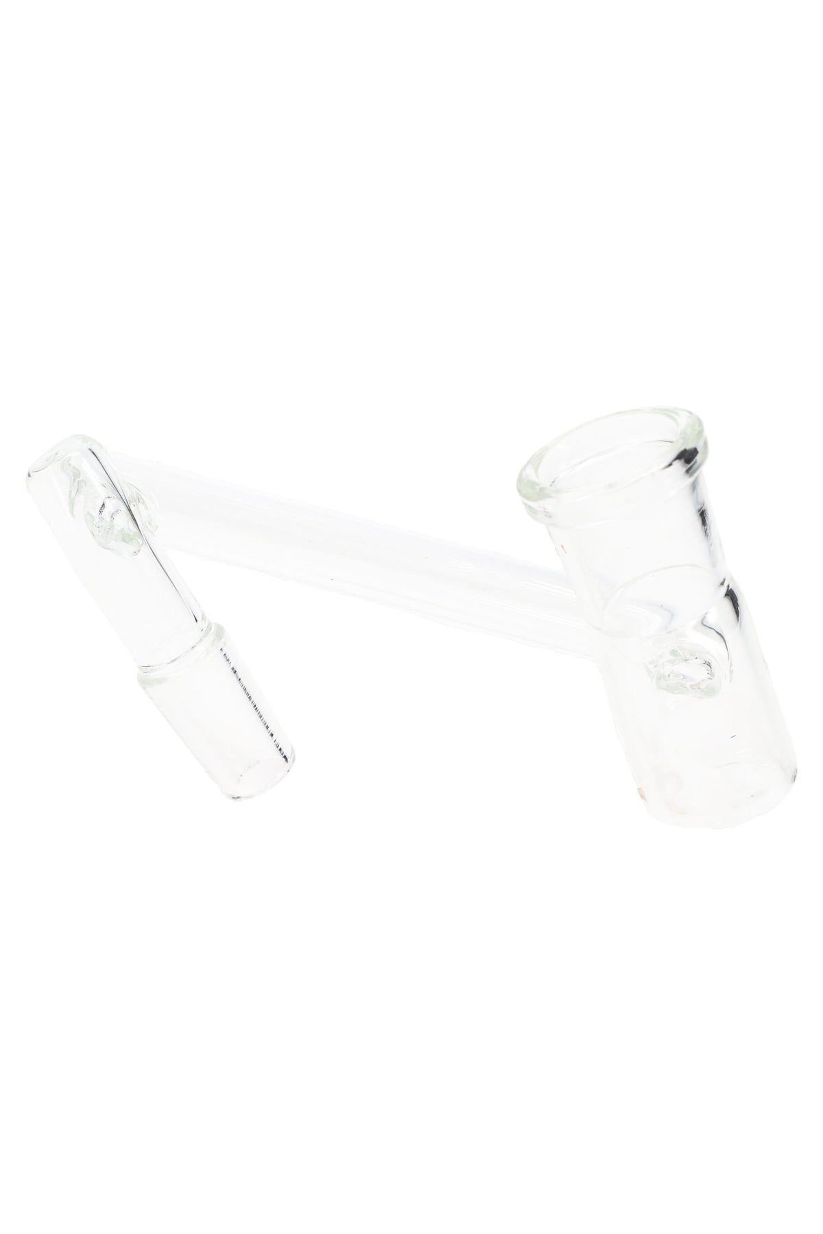 18.8 mm Female to 14.5 mm Male Drop-Down Sidecar Adapter - Discreet Smoker