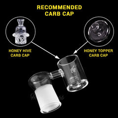 CORE REACTOR SIDECAR QUARTZ BANGER - 90° DEGREE | YL - Discreet Smoker