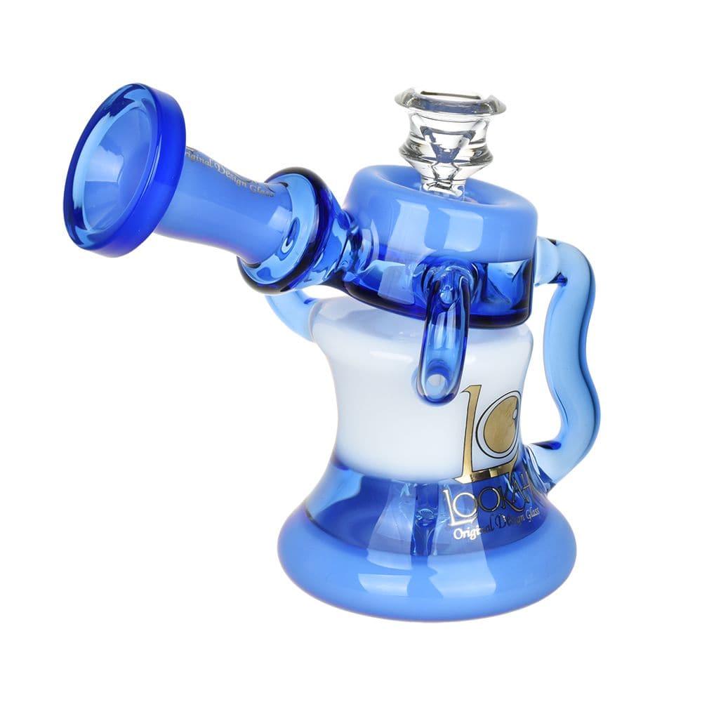 Lookah Glass Top Recycler Water Pipe | 6" | 14mm F - Discreet Smoker