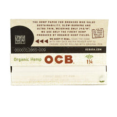 OCB Organic Hemp Rolling Papers - Discreet Smoker