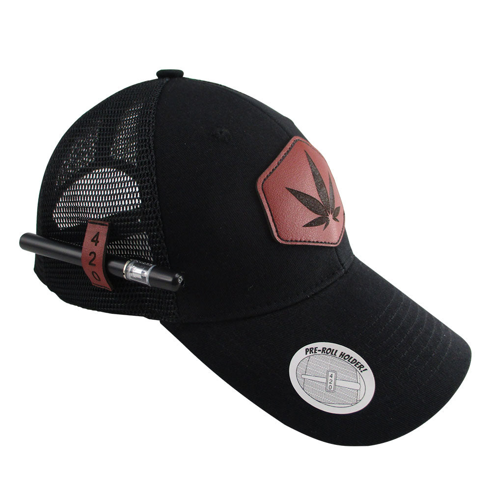 420 Pre-roll Trucker Hat - Discreet Smoker