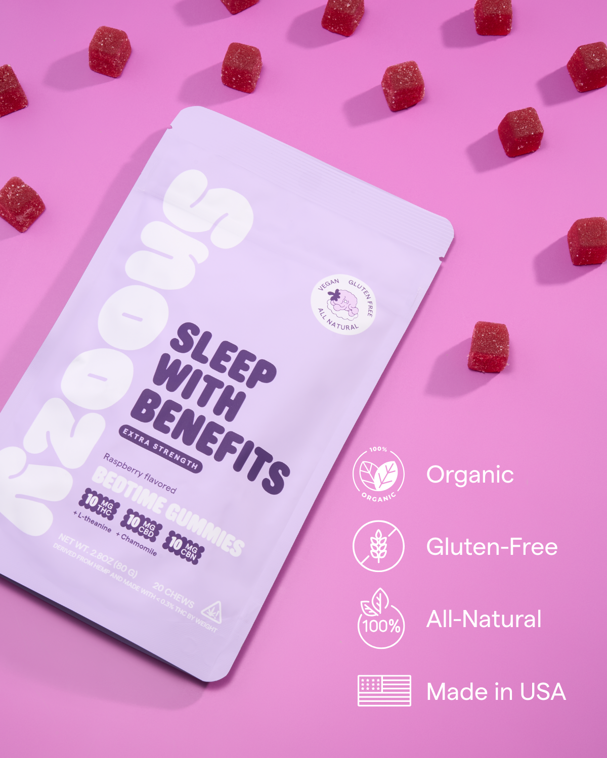 Snoozy Sleep with Benefits- Extra Strength - Discreet Smoker