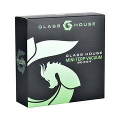 Glass House Mini Terp Vacuum Banger Kit - 14mm M / 90D - Discreet Smoker