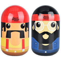 Cheech & Chong Joint Hand Pipe in Collectible Tin Case - 5.75" - Discreet Smoker