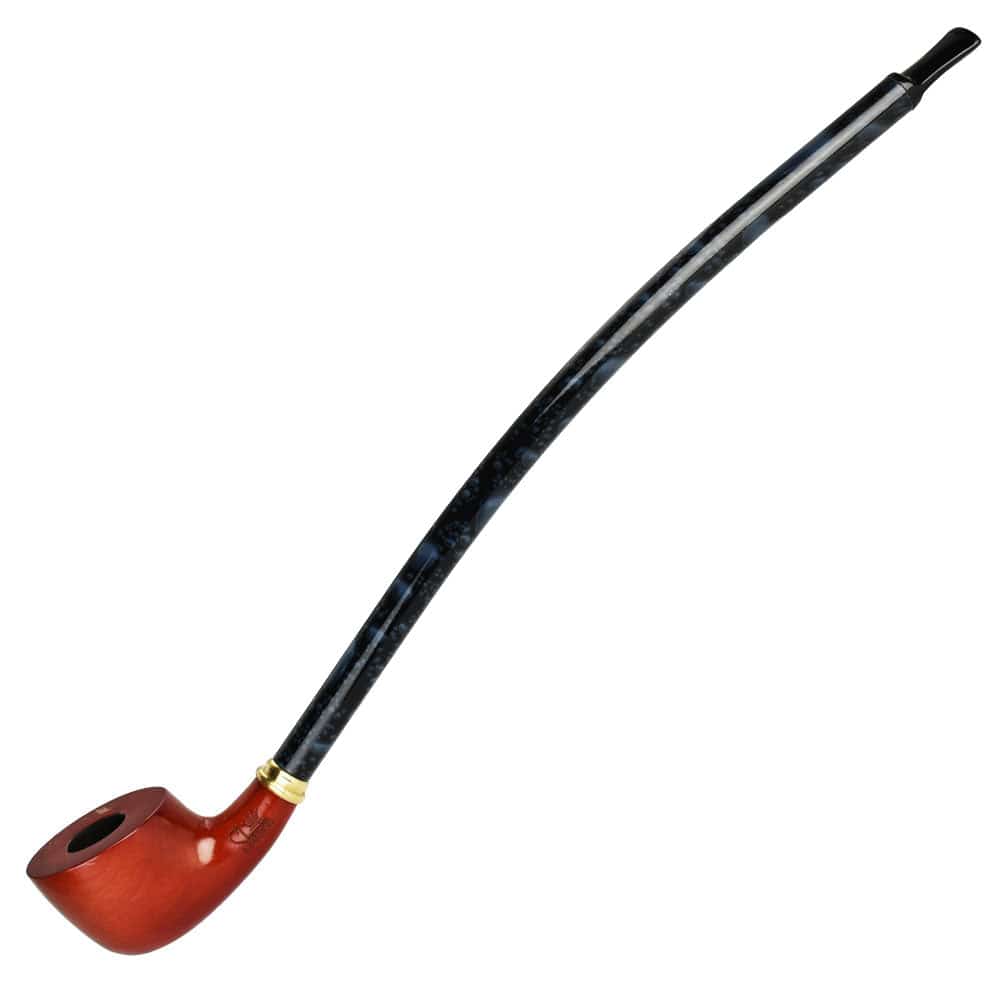 Pulsar Shire Pipes The Craic | Smooth Dublin Churchwarden Wood Pipe - Discreet Smoker