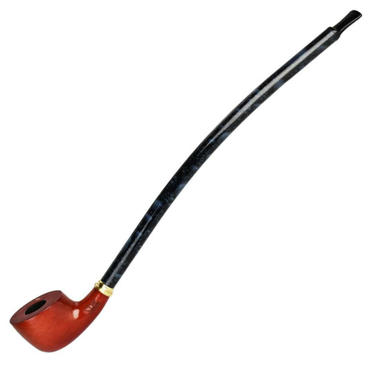 Pulsar Shire Pipes The Craic | Smooth Dublin Churchwarden Wood Pipe - Discreet Smoker