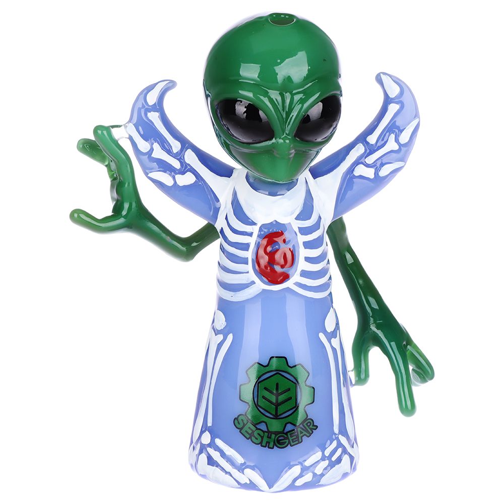 SeshGear Angelien Glass Dab Rig | 6.25" | 14mm F - Discreet Smoker