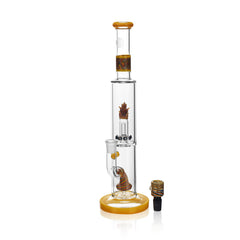 High Society | Cygnus Premium Wig Wag Waterpipe (Canary Yellow) - Discreet Smoker