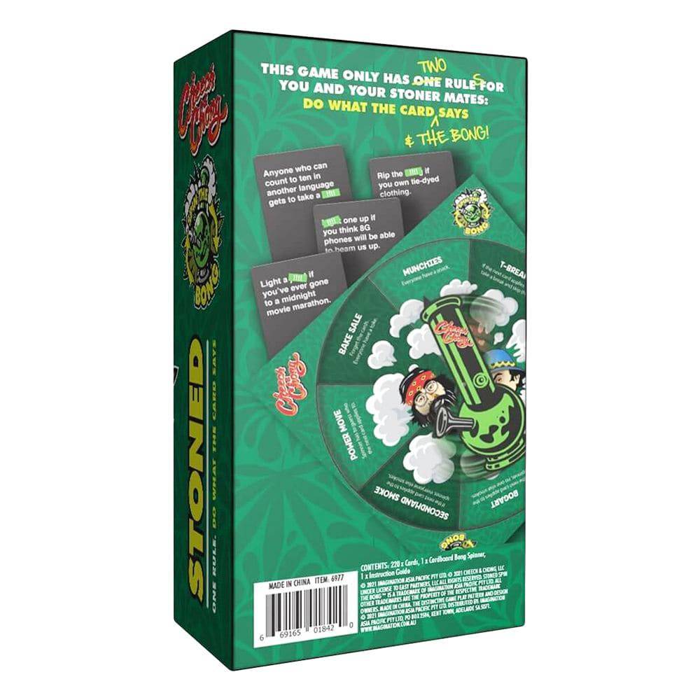 Cheech & Chong Stoned Spin The Bong Board Game - Discreet Smoker