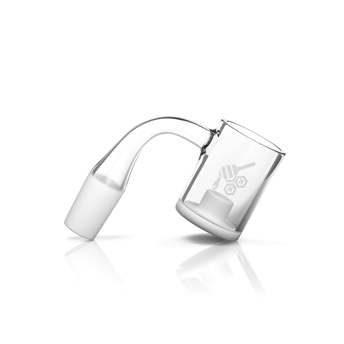 HONEY & MILK CORE REACTOR QUARTZ BANGER - 90° DEGREE | YL - Discreet Smoker