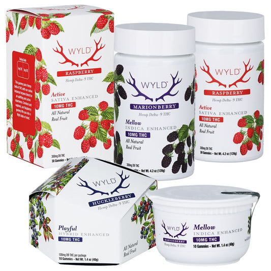 WYLD D9 Gummies - Discreet Smoker