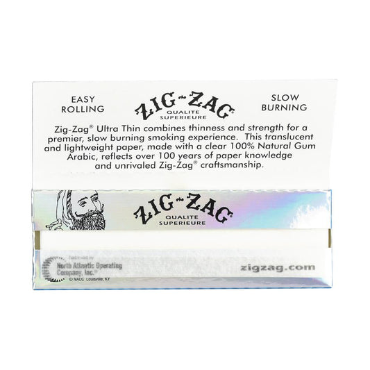 Zig Zag Ultra Thin Rolling Papers - Discreet Smoker