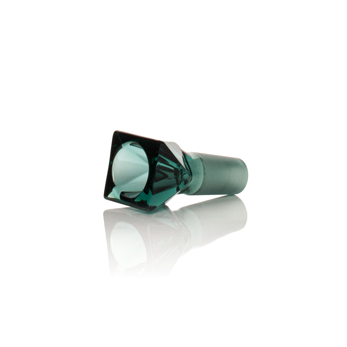 Jane West: Twenties Collection 14mm Bowl - Teal - Discreet Smoker
