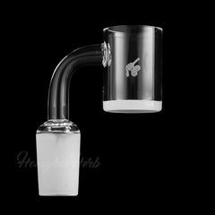 HONEY & MILK QUARTZ BANGER - 90° DEGREE | YL - Discreet Smoker