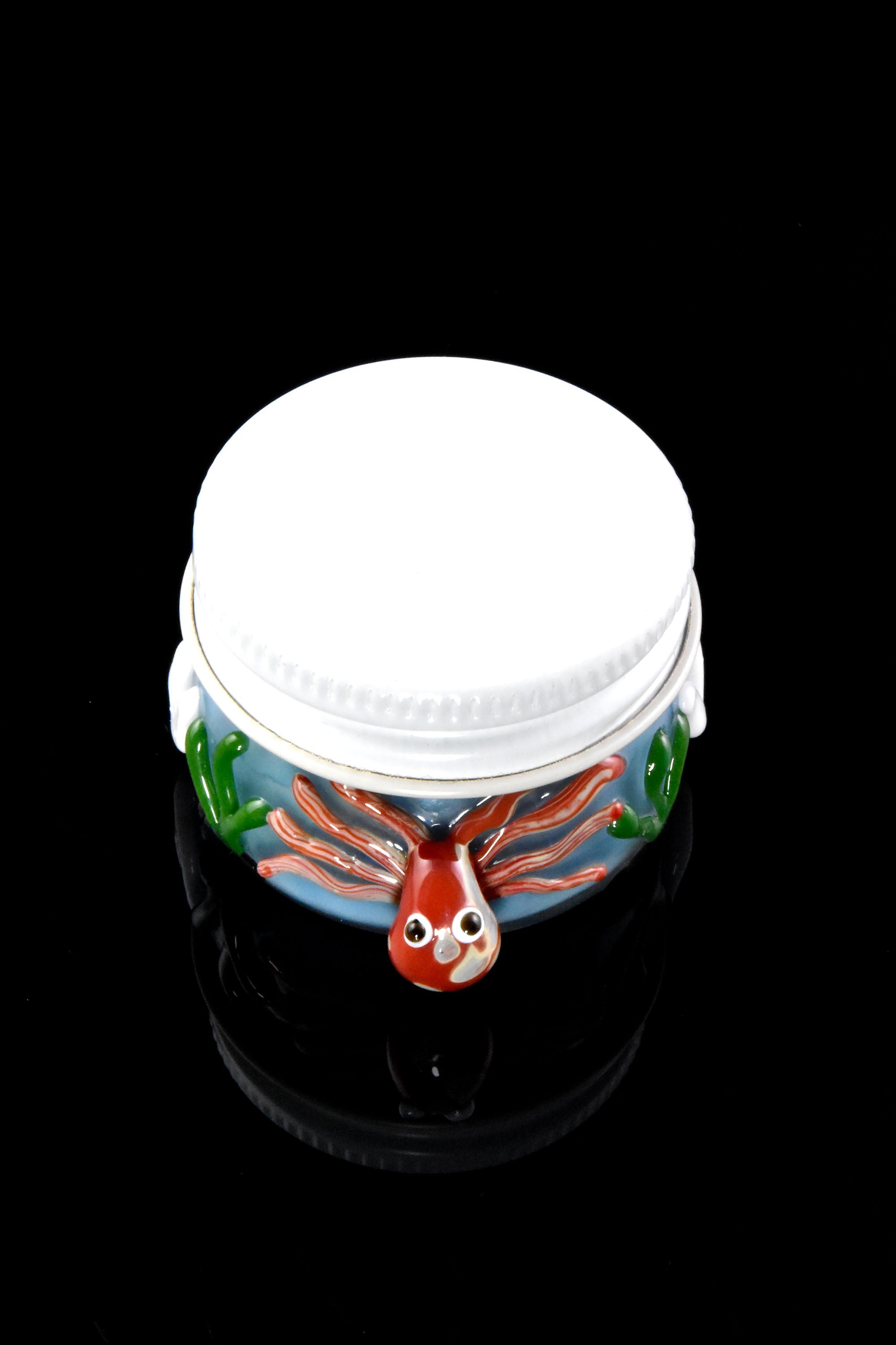 US-Made Empire Glassworks Under-the-Sea Terp Jar – 1.5" Diameter - Discreet Smoker
