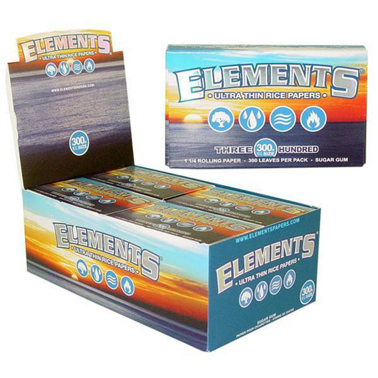 Elements 300 Ultra Thin Rice Rolling - Discreet Smoker