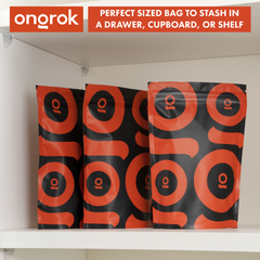 Ongrok Color-Coded Mylar Bags - Discreet Smoker