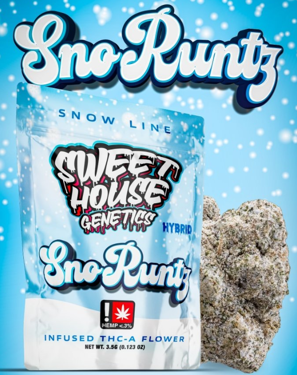 THCA FLOWER - SWEET HOUSE GENETICS - SNORUNTZ - Discreet Smoker