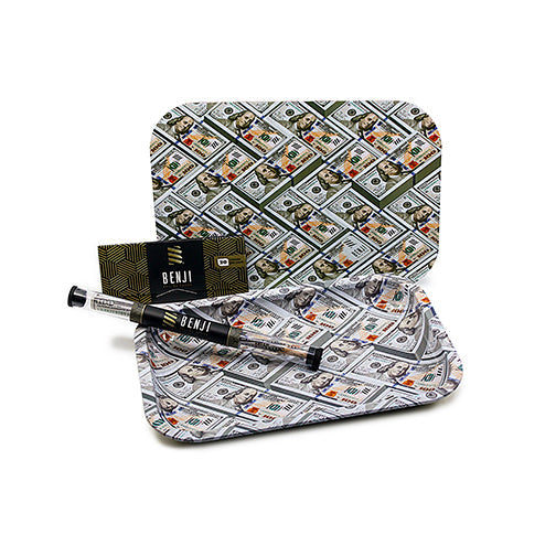 Benji Tray Kit - $100 Bills - Discreet Smoker
