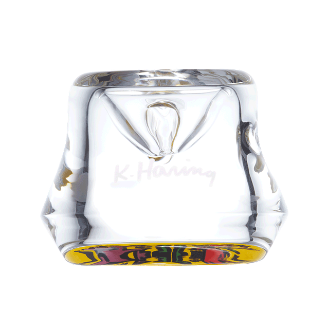 K. Haring Glass Spoon Pipe - Discreet Smoker