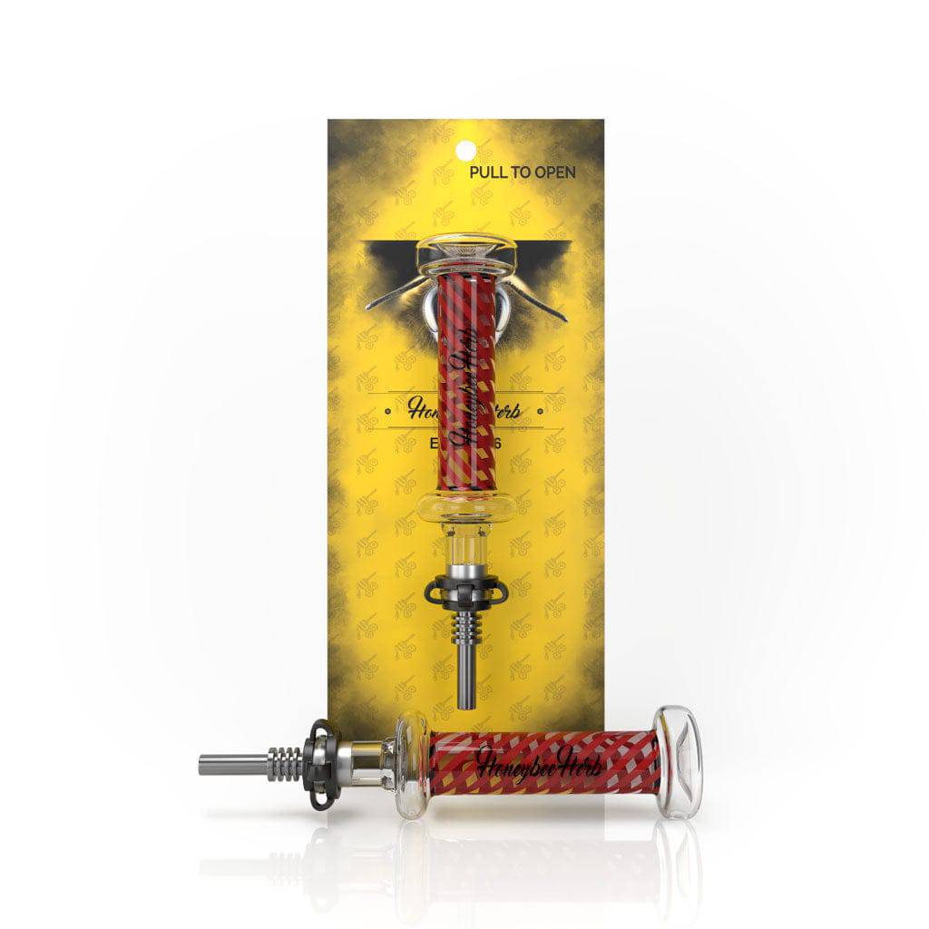 CANDY STRIPPED NECTAR COLLECTOR - Discreet Smoker