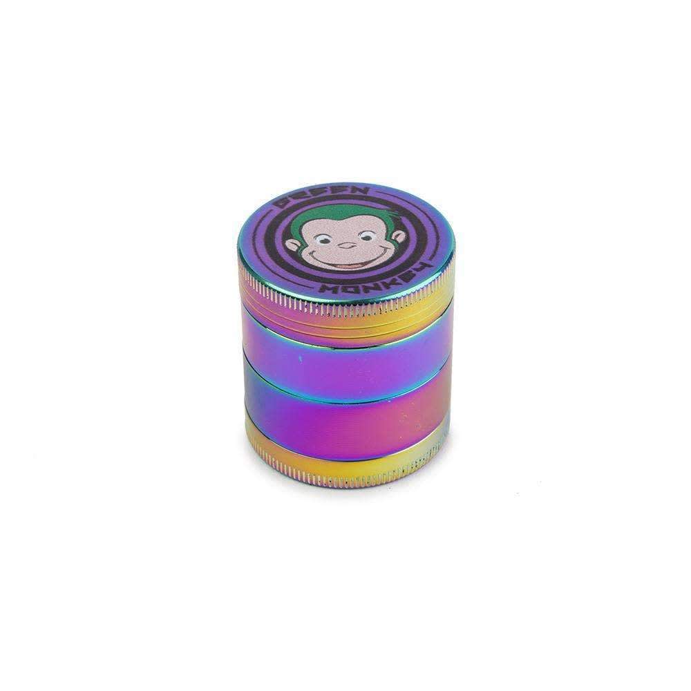 Green Monkey Grinder - Capuchin 4pc - 40mm - Discreet Smoker
