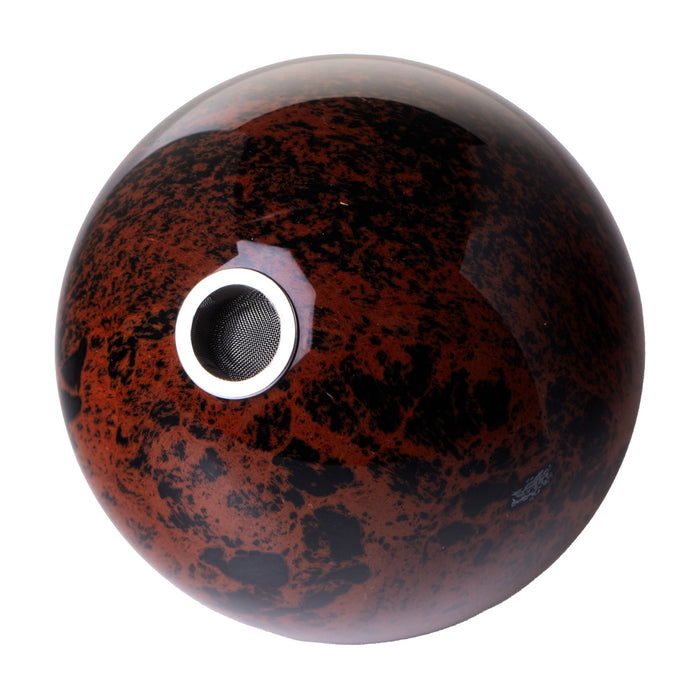 Astral Project Globe Pipe, Red Obsidian