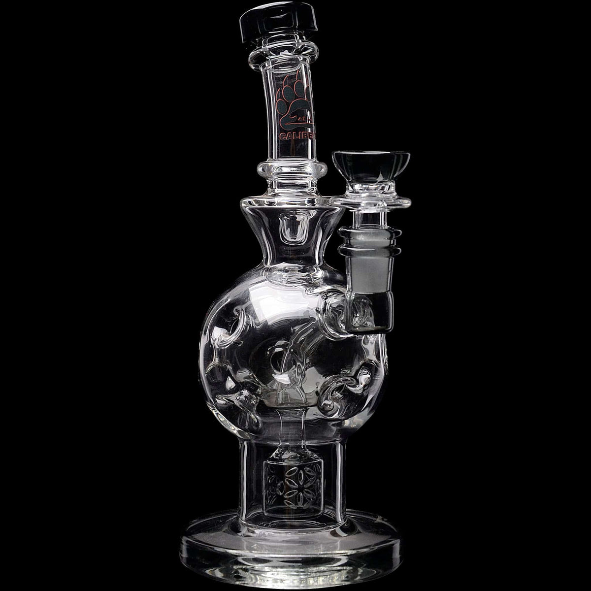 Calibear Exosphere Seed Of Life Dab Rig - Discreet Smoker
