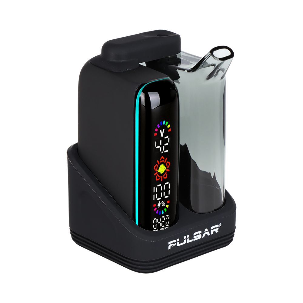Pulsar DL 5.0 Bubbler Dab Kit with Wax Atomizer - 1000mAh / Black - Discreet Smoker