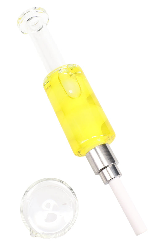 Fluid-Filled Glass Dab Straw Kit “Color Splash”