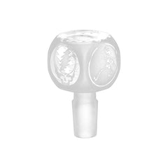 Grateful Dead x Pulsar Round Steal Your Face Water Pipe - 14.5" / 19mm F - Discreet Smoker