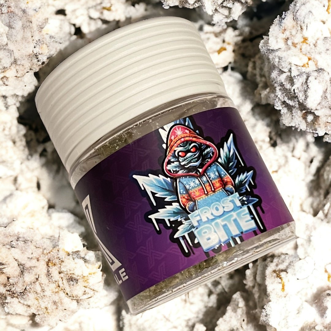 THCA FLOWER - XHALE - SNOWCAPS - 3.5G - Discreet Smoker