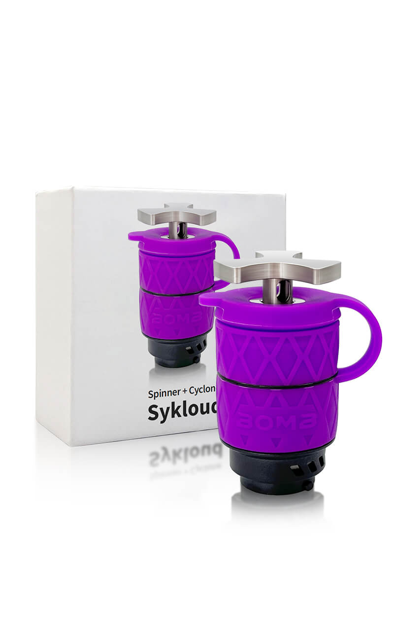 Bomb Erig Sykloud Atomizer - Purple - Discreet Smoker