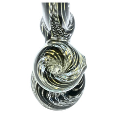 Colorburst Hammer Rock Glass Standing Bubbler - Discreet Smoker