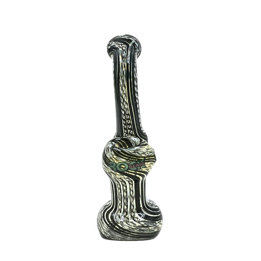 Colorburst Hammer Rock Glass Standing Bubbler - Discreet Smoker
