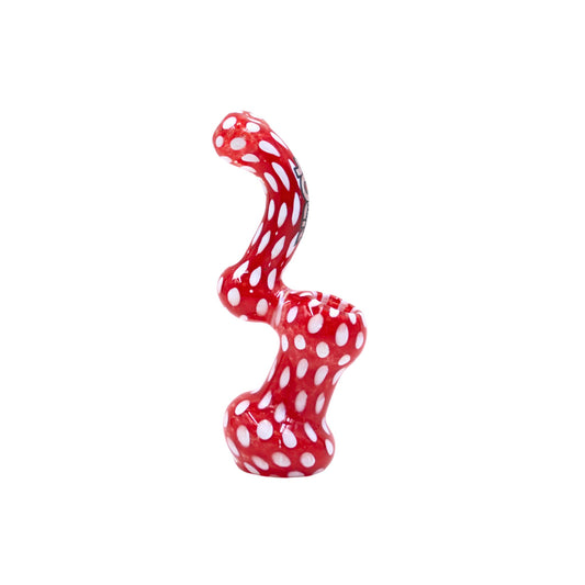 Dot Pop Rock Glass Standing Bubbler - Discreet Smoker