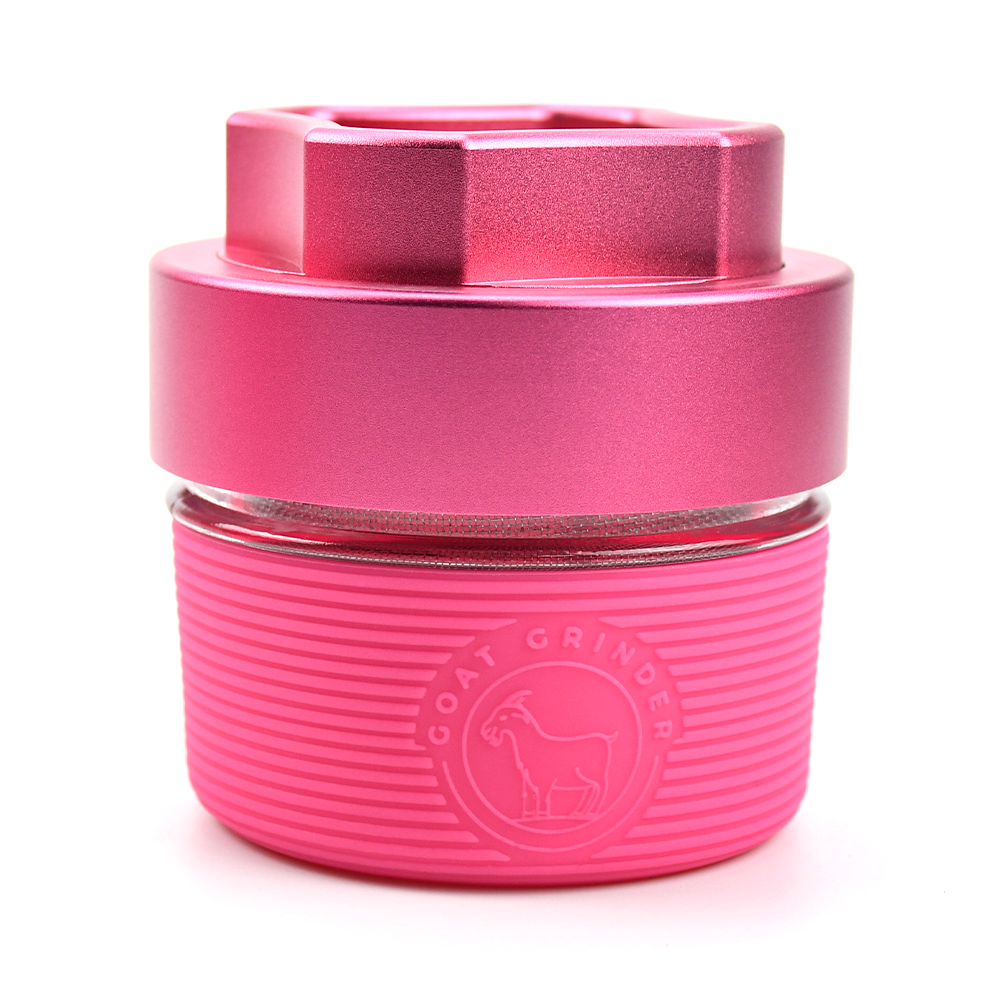 4 Piece Aluminum Herb Grinder | AITH v.I – OG - Discreet Smoker