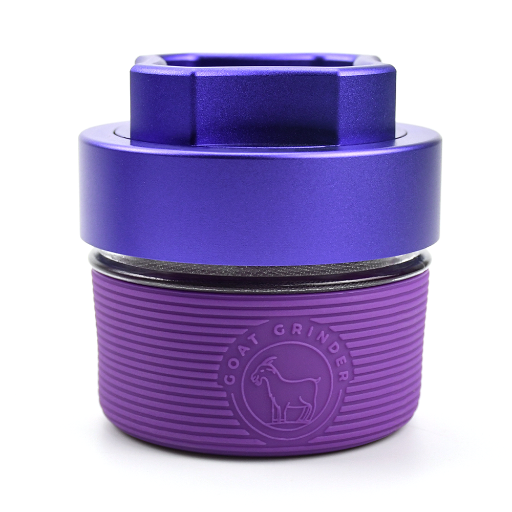 4 Piece Aluminum Herb Grinder | AITH v.I – OG - Discreet Smoker