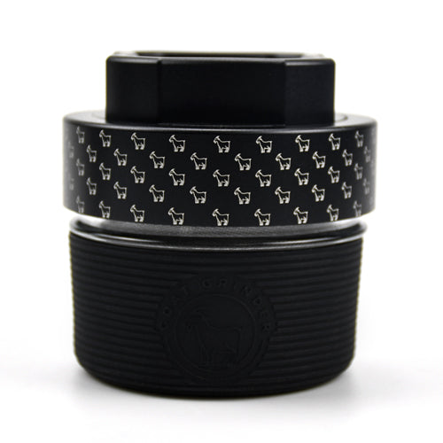 4 Piece Aluminum Herb Grinder | AITH v.I – OG - Repeat Pattern - Discreet Smoker