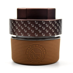 4 Piece Aluminum Herb Grinder | AITH v.I – OG - Repeat Pattern - Discreet Smoker