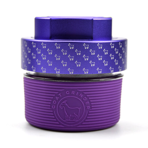 4 Piece Aluminum Herb Grinder | AITH v.I – OG - Repeat Pattern - Discreet Smoker