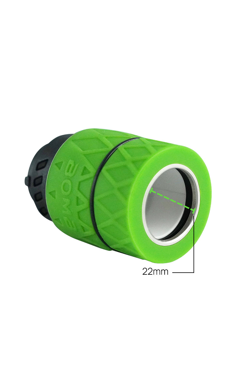 Bomb Erig Aerix Atomzier - Green - Discreet Smoker