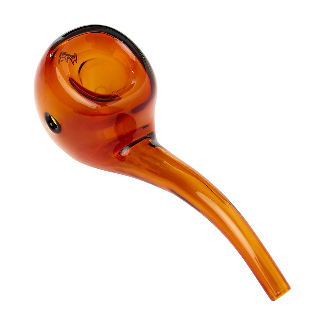 Human Grade Hawkbill Glass Pipe - Discreet Smoker