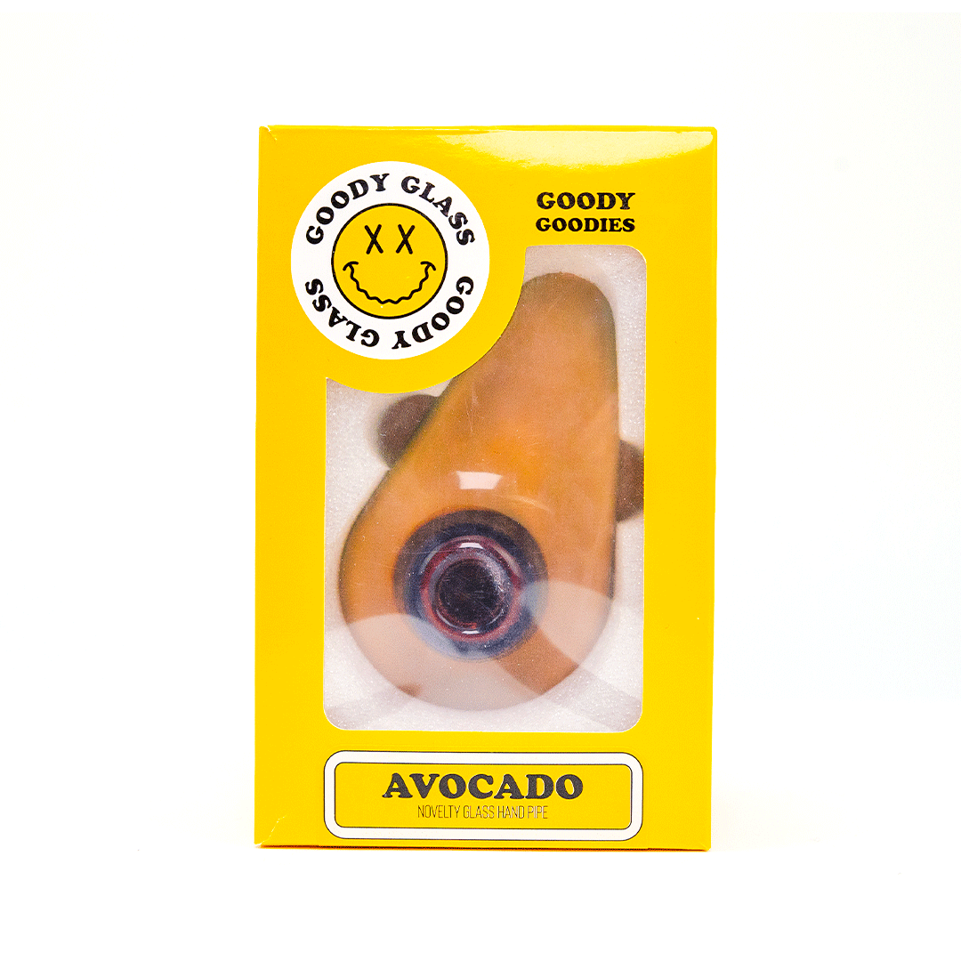 Goody Avocado Hand Pipe - Discreet Smoker